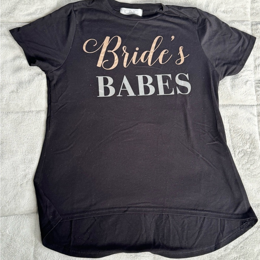 ⚠️ICING Black Bride's Babes Graphic Tee⚠️